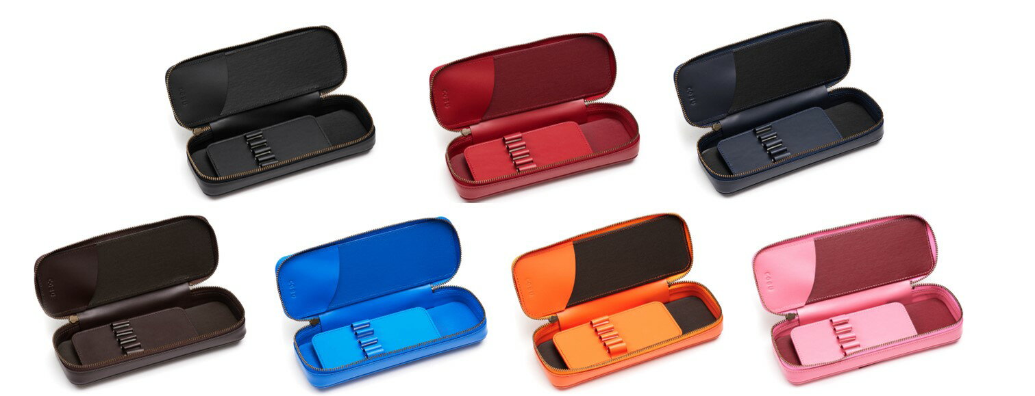 COBU 牛本革製ファスナー筆箱【名入れ対象商品】C5 - Image 3