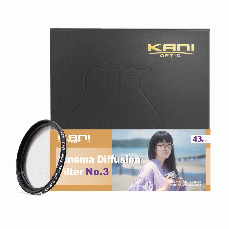乐天商城 - KANI シネマディフュージョンフィルター No.3 43mm / CDF ブラックミスト ポートレート 夜景 イルミネーション 丸枠