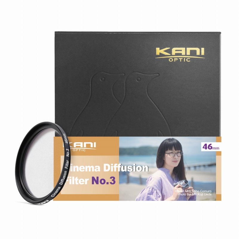 Rakuten - KANI シネマディフュージョンフィルター No.3 46mm / CDF ブラックミスト ポートレート 夜景 イルミネーション 丸枠