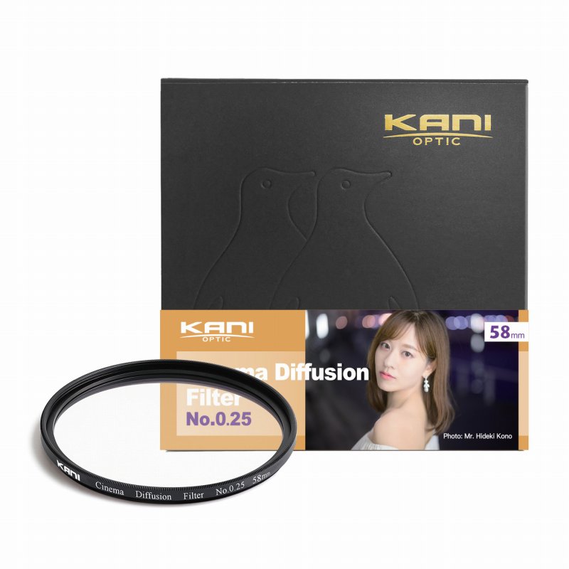 Rakuten - KANI シネマディフュージョンフィルター No.025 58mm / CDF ソフトフィルター ポートレート 夜景 イルミネーション 丸枠