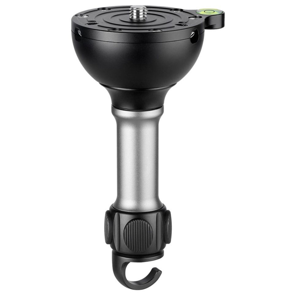 Leofoto (レオフォト) YB-75LP アルカスイス互換 75mmハーフボール (ロングハンドル/エンドフック付)