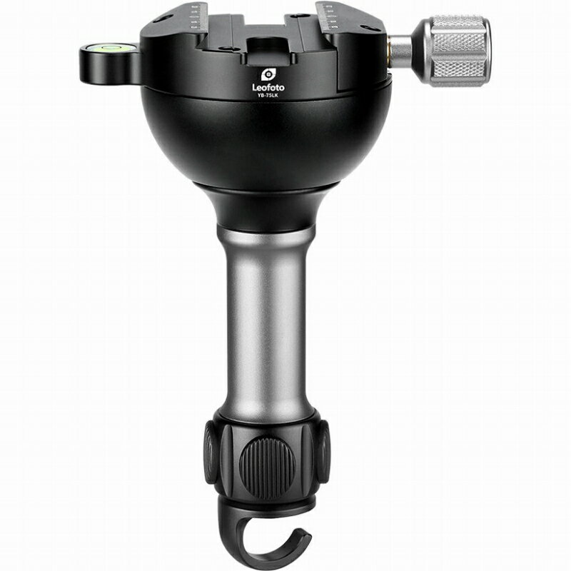 Leofoto (レオフォト) YB-75LK アルカスイス互換 スクリューロック 75mmハーフボール (ロングハンドル/..