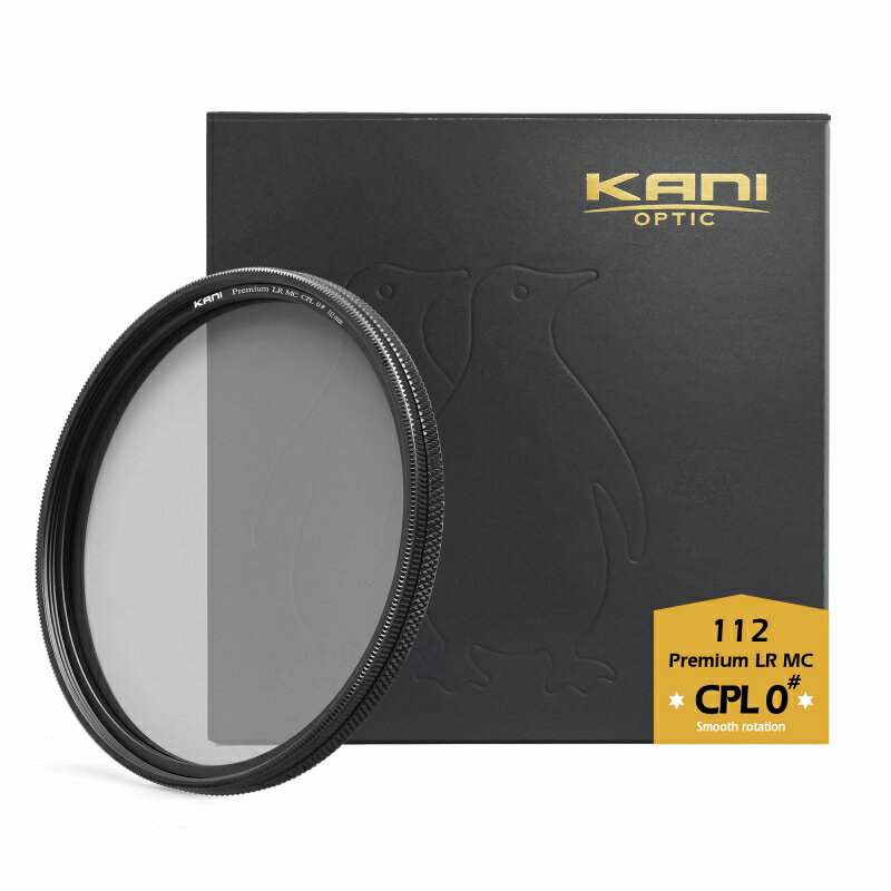 Rakuten - KANI CPLフィルター 112mm プレミアムサーキュラーPL 112mm 0# ナチュラル / 円偏光 PL レンズフィルター