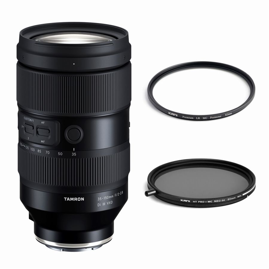 TAMRON (タムロン) 35-150mm F/2-2.8 Di III VXD KANI ND2-64 プレミアムプロテクター フィルター2枚セット