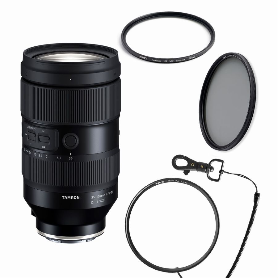 TAMRON (タムロン) 35-150mm F/2-2.8 Di III VXD KANI プレミアム CPL 0 プレミアムプロテクター クイックリングセット