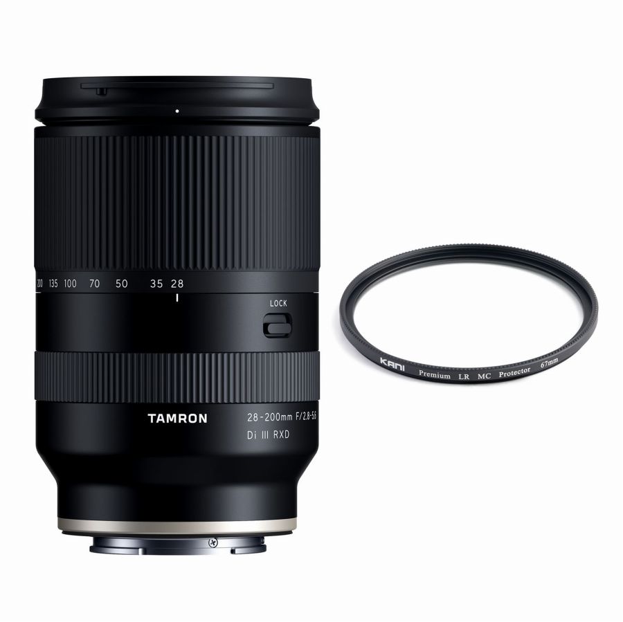 ＜納期未定＞【フィルターセット】Tamron (タムロン) 28-200mm F2.8-5.6 DiIII RXD / Sony Eマウント フルサイズ 交換レンズ