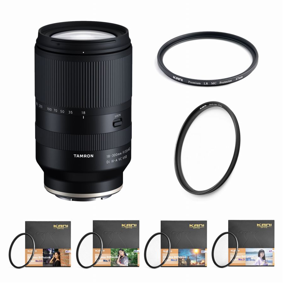 Ǽ̤TAMRON () 18-300mm F/3.5-6.3 Di III A VC VXD + KANI CDF No.05/1/2/3+ץߥץƥ+å󥰥å