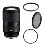 Tamron (タムロン) 18-300mm F/3.5-6.3 Di III A VC VXD / Fujifilm Xマウント+ KANI プレミアム CPL 円偏光フィルター+プレミアムプロテクター+クイックリングセット