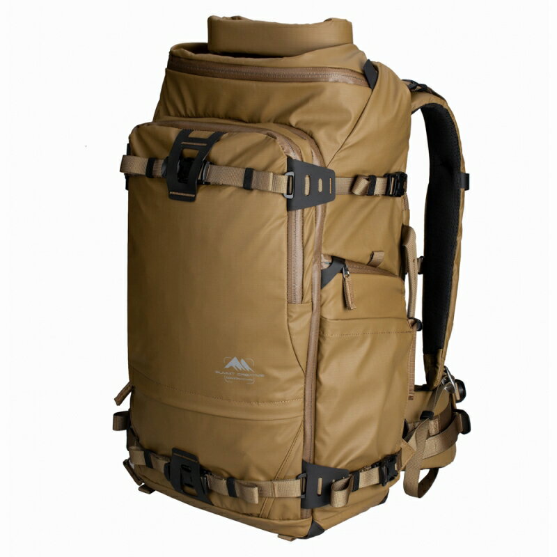 Summit Creative ( サミットクリエイティブ ) テンジン 50L ロールトップ バックパック シャンパーニュ..