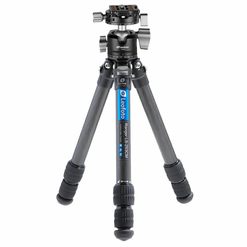 Leofoto (�쥪�ե���) LS-253CM+LH-30R �����ܥ󻰵ӡ���ͳ���楻�å�/�ѥ��׷�25mm 3�� �ߥ顼�쥹��������ѻ���