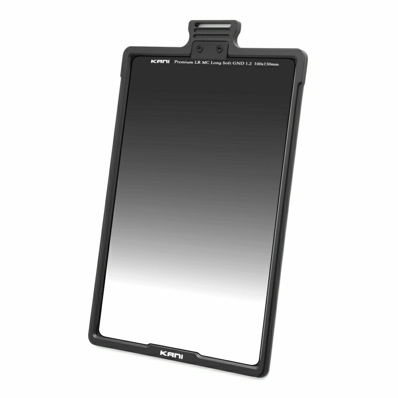 Rakuten - 【フィルターフレーム付】KANI 角型フィルター プレミアムロングソフトGND 1.2 100x150mm (減光効果:最大4絞り分)