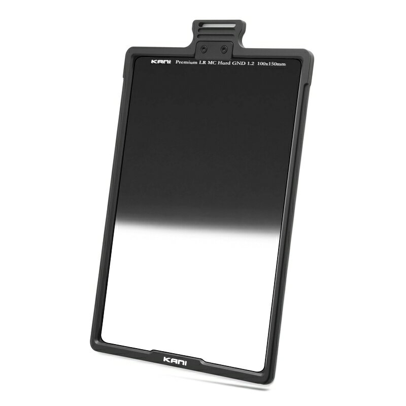 Rakuten - 【フィルターフレーム付】KANI 角型フィルター プレミアムハードGND 1.2 100x150mm (減光効果:最大4絞り分)