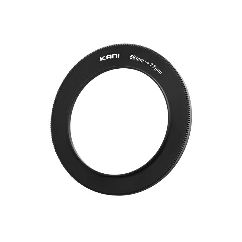 KANI 58-77mm ステップアップリング / レンズフィルター アダプターリング