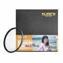 KANI シネマディフュージョンフィルター No.3 58mm / CDF ブラックミスト ポートレート 夜景 イルミネーション 丸枠