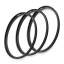 KANI クイックリング 67mm 落下防止紐なし 3個セット / レンズフィルター用アダプター