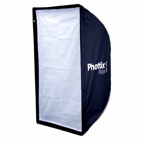 Phottix (フォティックス) Raja Quick-Folding Softbox 60×90cm / 傘のように素早く展開 ソフトボックス ボーエンズマウント付属