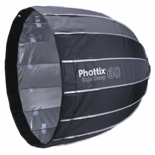 Phottix (フォティックス) Raja Deep Quick-Folding Softbox 60cm / 傘のように素早く展開 ソフトボッ..