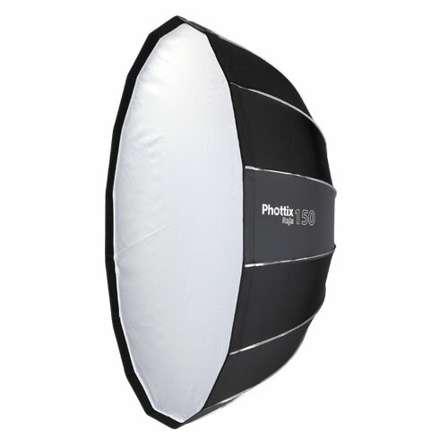 Phottix (フォティックス) Raja Quick-Folding Softbox 150cm / 傘のように素早く展開できる ソフトボ..