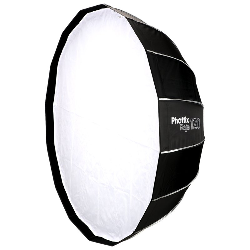 Phottix (フォティックス) Raja Quick-Folding Softbox 120cm / 傘のように素早く展開 ソフトボックス ..