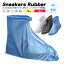 レイン シューズカバー 防水 レインシューズ 靴カバー PVC ファスナー ジッパー スニーカーカバー メン..