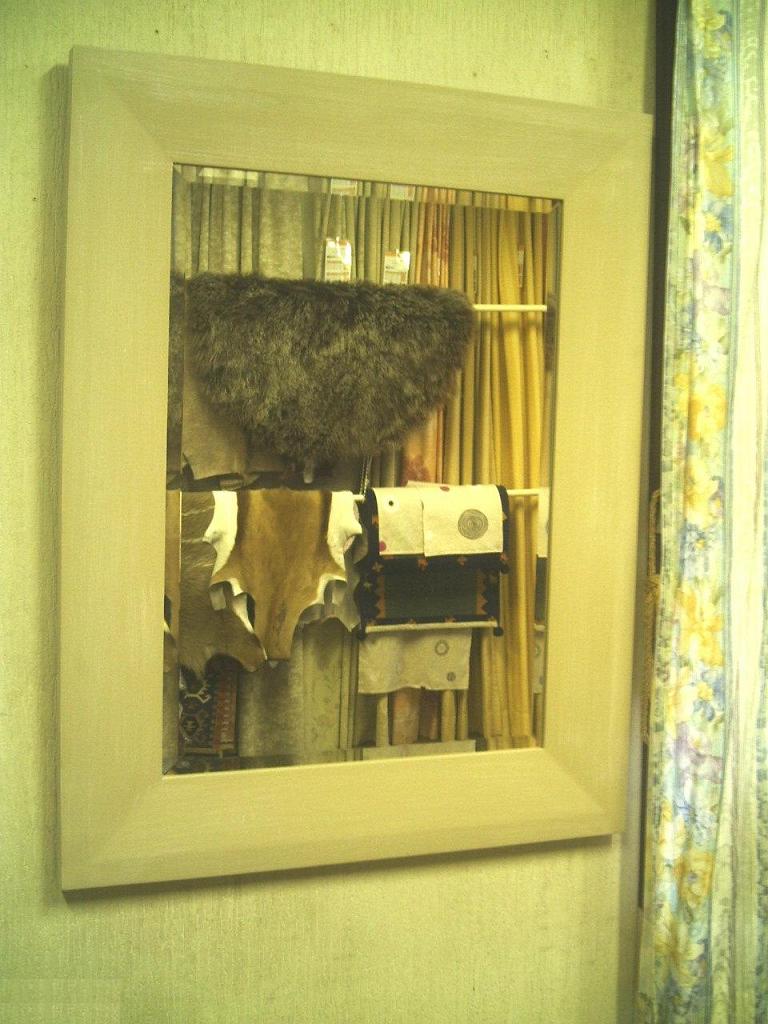フレンチクラシック 鏡 ウォールミラー 72 3.5 92.5cm クリーム 壁掛 姿見 ドレッサー