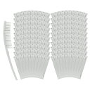 (ホテルアメニティ)(使い捨てヘアブラシ)(個包装タイプ)業務用 ストレートスリムスケルトンブラシ (STRAIGHT SLIM BRUSH) x200個セット - スリムで携帯に便利。ホテル・エステ・温泉・銭湯・サウナ・スポーツジム