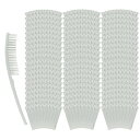 (ホテルアメニティ)(使い捨てヘアブラシ)(個包装タイプ)業務用 ストレートスリムスケルトンブラシ (STRAIGHT SLIM BRUSH) x600個セット - スリムで携帯に便利。ホテル・エステ・温泉・銭湯・サウナ・スポーツジム【DT】(4)