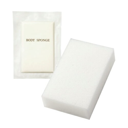 (ホテルアメニティ)(使い捨てスポンジ)(個包装タイプ) マイン 業務用 圧縮 ボディスポンジ (BODY SPONGE)(body sponge) 厚み25mmx600個セット - 豊かな泡立ちが特徴。個包装(小分け)で衛生的で携帯に便利。ボディースポンジ、ホテル