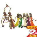 (ネコポス全国送料無料)(開運グッズ)(正規品)ボージョボー人形(Wishing Doll Bo jo Bo Dolls) ホログラムシール付き x 2個セット...