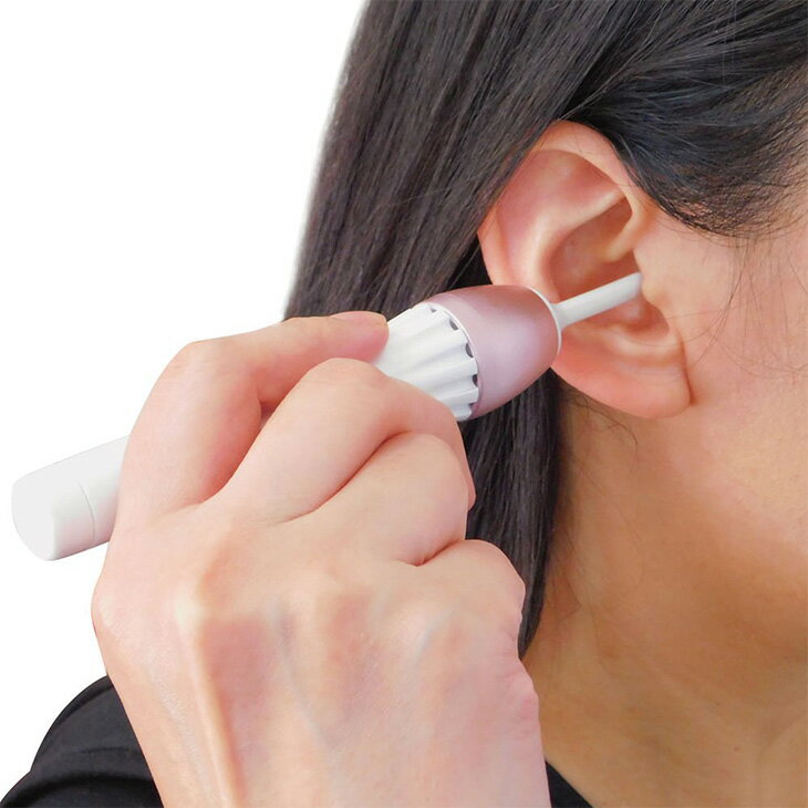 (耳専用掃除機)電動式ポケットイヤークリーナー モノダス(Pocket ear Cleaner MONODAS) - 吸引と振動、2つの動きでゴッソリ取れる！「耳専用そうじ機」 3