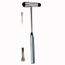 (ネコポス全国送料無料)(検査器具)ハンマー式(知覚針付)(SN-507) サイズ:18cm - 打腱器 打診器【smtb-s】(4)