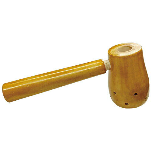 (もぐさ・灸用品)明健社 らくらく温灸器(おんきゅうき) (SO-208) - 木製。ホルダーに棒灸・棒もぐさを..
