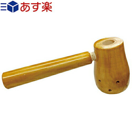 (あす楽対応)(もぐさ・灸用品)明健社 らくらく温灸器(おんきゅうき) (SO-208) - 木製。ホルダーに棒灸・棒もぐさを入れ、皮膚からの距..