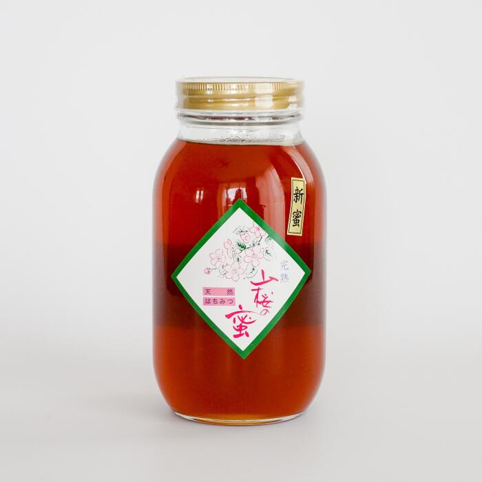 【ハニー松本】会津産天然蜂蜜 「山桜の蜜」 1.2kg