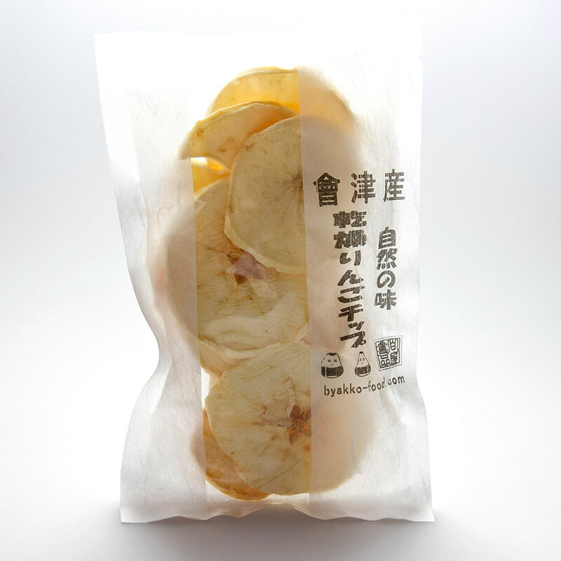 【白虎食品】会津産 乾燥りんごチップ 50g×3袋セット