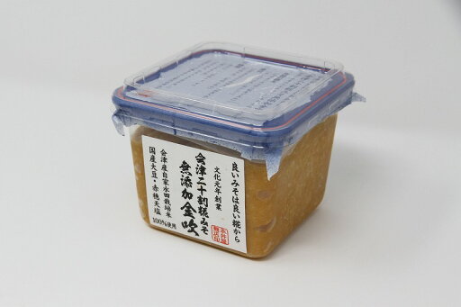 【永井屋麹店】無添加 金吹(会津二十割糀みそ)500g×3 【永井屋麹店】無添加 金吹(会津二十割糀みそ)500g×3