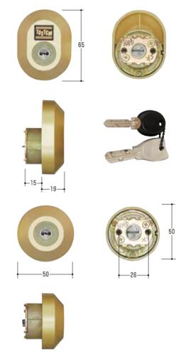 Rakuten - MIWA　MCY-479　ゴールド カギ5本付き