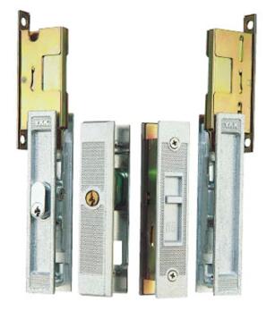 KH-303　アルミサッシ用引違錠　キー3本付き　DT24～30