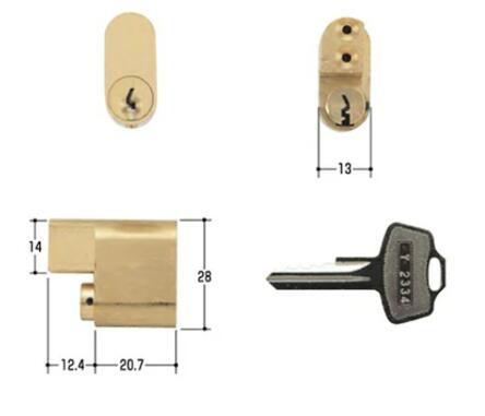 Rakuten - WEST　WCY-45キー3本付き　取替用シリンダー