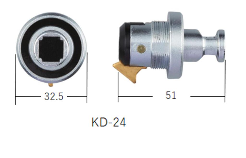 Rakuten - ポストダイヤル錠　KD-24　ソニア　兼用