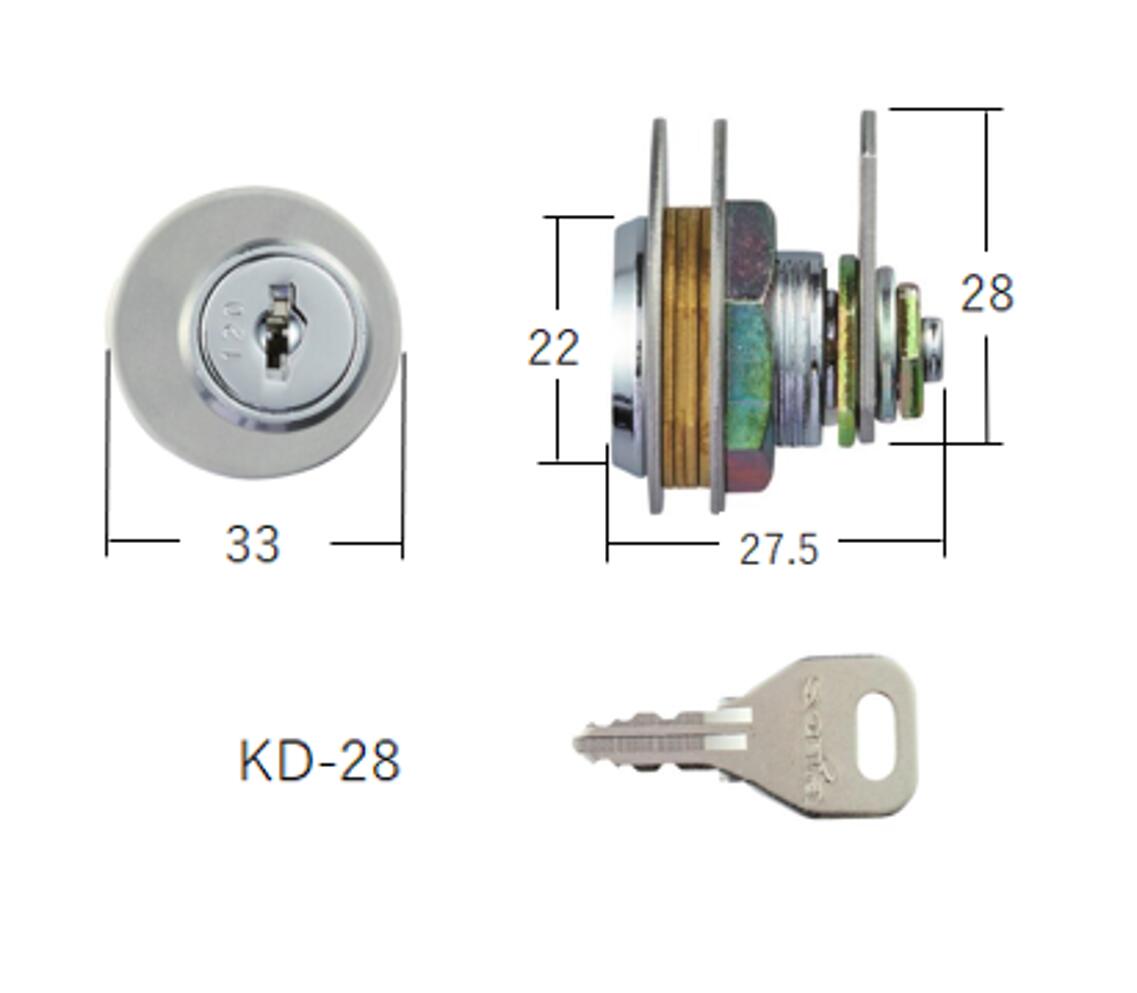 Rakuten - ポストダイヤル錠　KD-28　ソニア