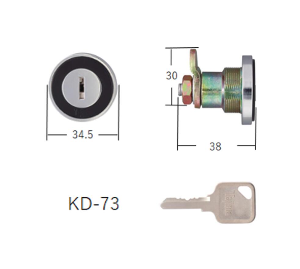 Rakuten - ポストダイヤル錠　KD-73　タジマ　左