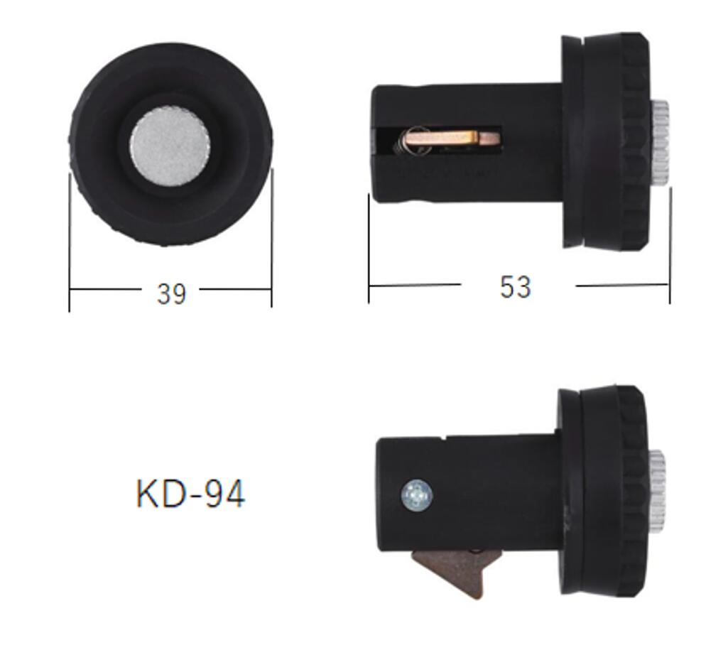 Rakuten - ポストダイヤル錠　KD-94　HSK　左