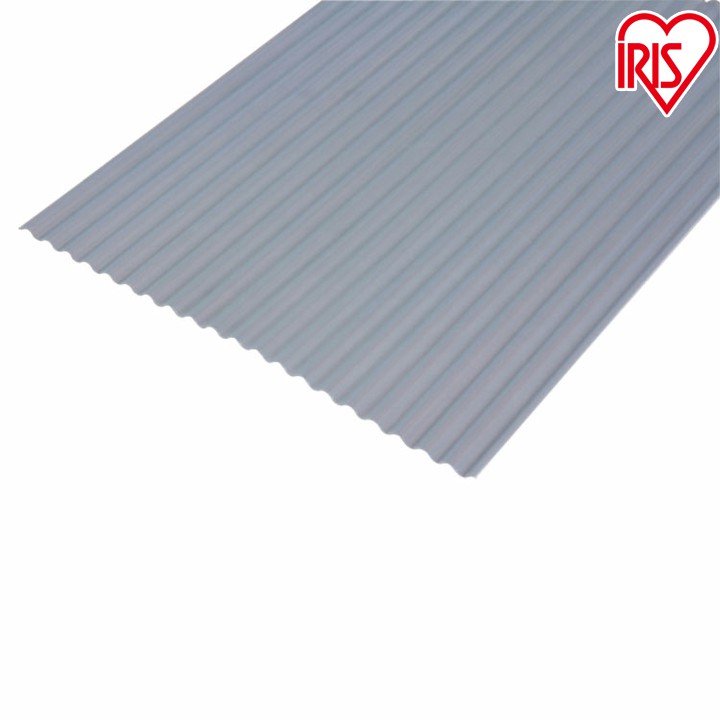 【10枚セット】波板 NIPVC-508 ナチュラル・ナチュラルブルー・乳白【幅152×奥行65.5×高さ0.98cm】 屋根材 壁材 DIY 収納 家具【アイリスオーヤマ】