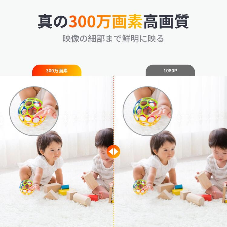 防犯カメラ 屋内 家庭用 wifi ワイヤレス クラウド 見守りカメラ 双方向 通話 赤ちゃん 高齢者 ペットカメラ 自動追尾 lock110-10133114 住まいと暮らしの110番 サンプル画像3