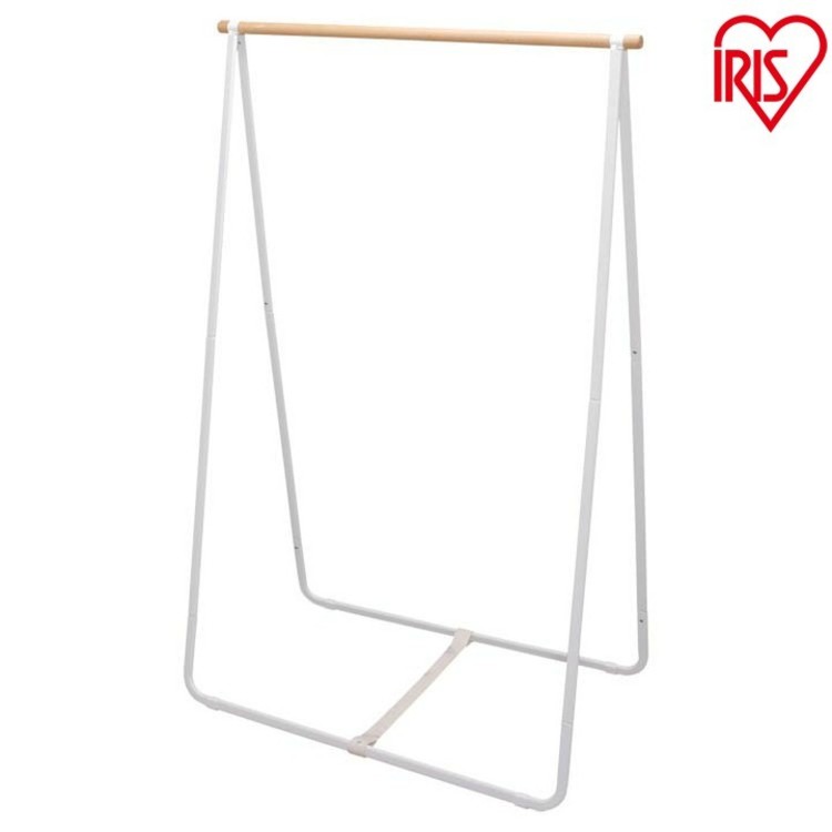【P10倍★21日20時〜】物干し 室内物干し 洗濯物干し ハイタイプ 部屋干し 梅雨 折りたたみ ロング丈 ワンピース 組立簡単 一人暮らし 防犯 おしゃれ ...