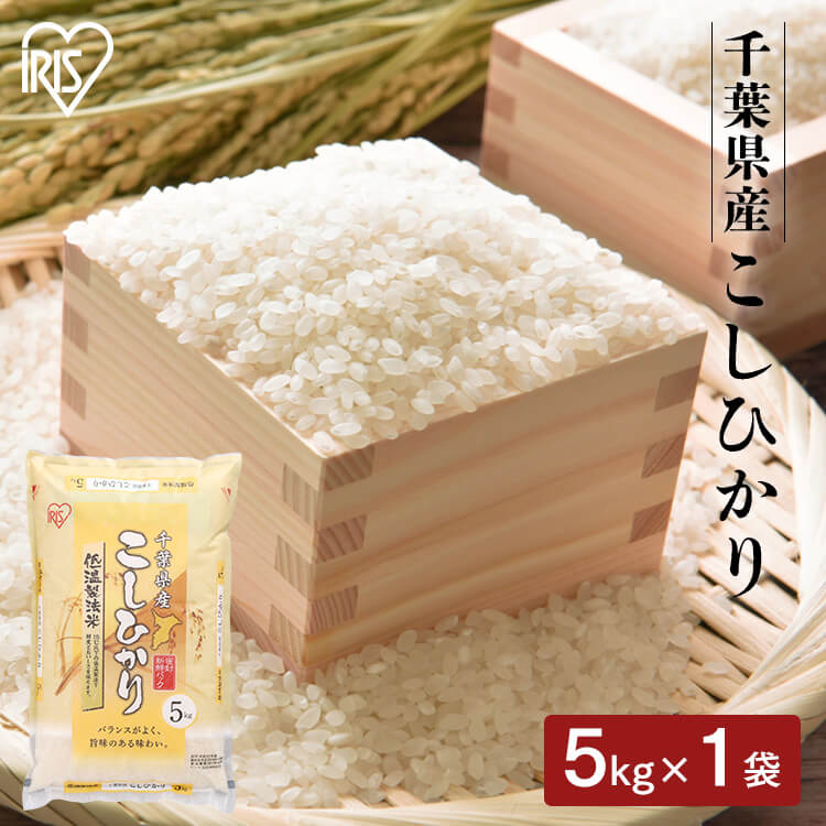 コシヒカリ 5kg 千葉県産こしひかり 5kg 送料無料 こしひかり 米 お米 5キロ 白米 ご飯 コシヒカリ ご飯 白米 精米 アイリスオーヤマ 低温製法米【令和3年産】 あす楽