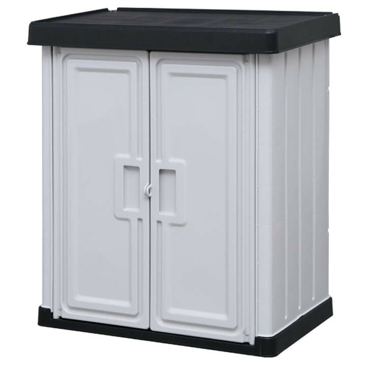 物置 おしゃれ 屋外 HL850EK 幅75 奥行50 高さ85 両開き スリム 小型物置 屋外物置 収納庫 倉庫 屋外収納庫 屋外倉庫 庭 ベランダ 物置収納 収納 物置き ベランダ物置 ロッカー ホームロッカー おしゃれ 物置 大型 大型物置 南京錠取り付け可能 アイリスオーヤマ