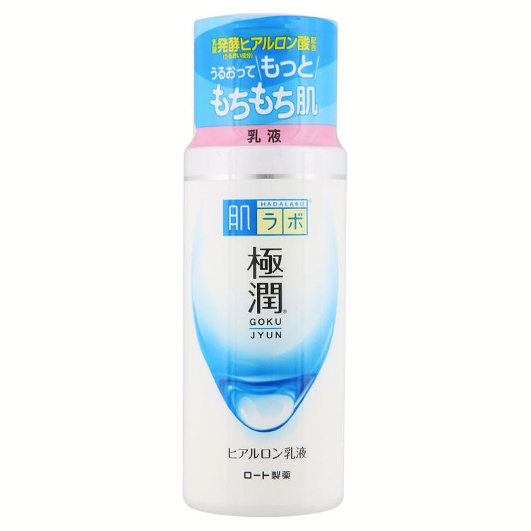肌ラボ 極潤 ヒアルロン乳液 140ml スキン フェイス 研究 ビューティ コスメ トラブル 解消 うるおい もちもち 健康な素肌 ロート製薬