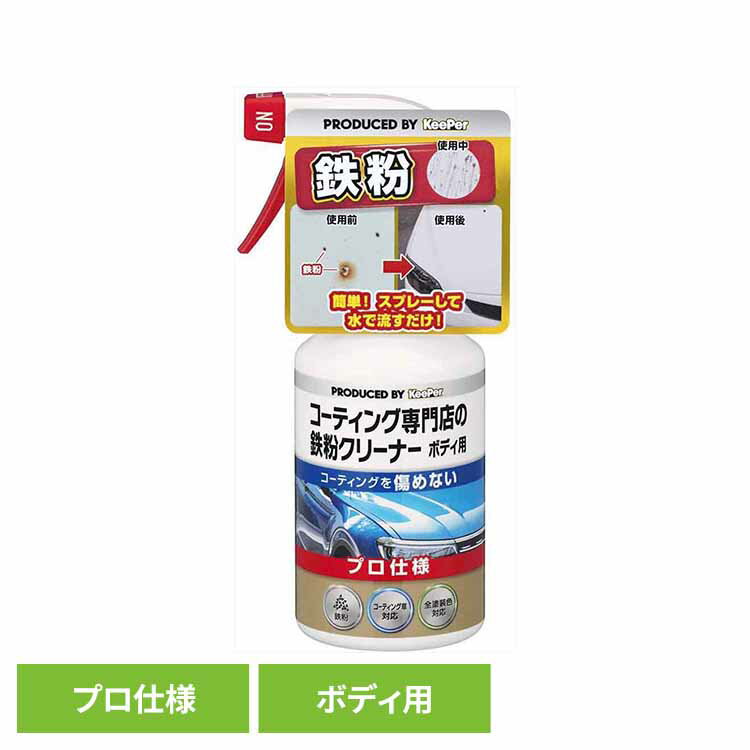 KEEPER コーティング専門店の鉄粉クリーナーボディ用 51234KEEPER 車・自転車・バイク用品 カー用品 洗剤・クリーナー 鉄粉クリーナー プロ仕様 コーティング車対応 全塗装色対応 まとめ買い キーパー
